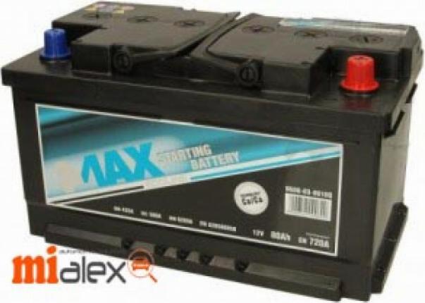4MAX 0608031004Q - Стартерна акумуляторна батарея, АКБ avtolavka.club