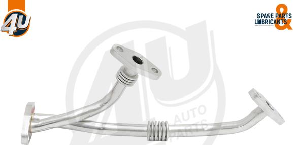 4U Autoparts 45860MR - Маслопровод, компресор avtolavka.club