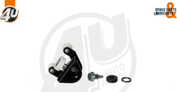 4U Autoparts 45824VV - Напрямна ролика, зсувні двері avtolavka.club