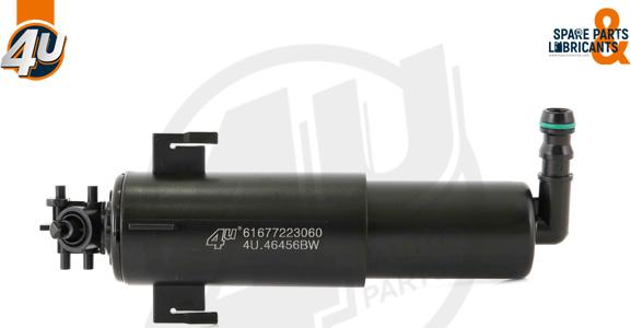 4U Autoparts 46456BW - Розпилювач, форсунка, система очищення фар avtolavka.club