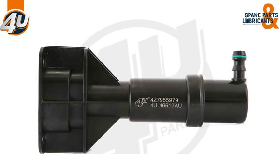 4U Autoparts 46617AU - Розпилювач, форсунка, система очищення фар avtolavka.club