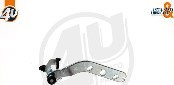 4U Autoparts 46094PU - Напрямна ролика, зсувні двері avtolavka.club