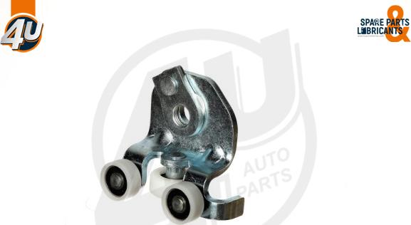 4U Autoparts 46096PU - Напрямна ролика, зсувні двері avtolavka.club