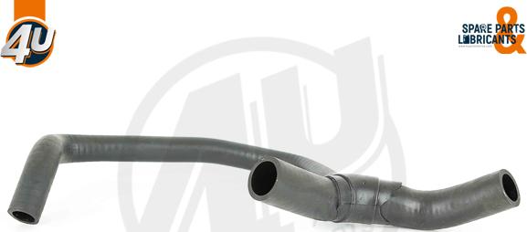 4U Autoparts 46300RN - Шланг радіатора avtolavka.club