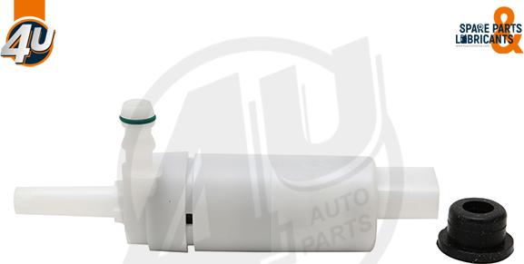 4U Autoparts 46202MR - Водяний насос, система очищення вікон avtolavka.club