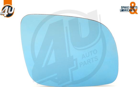 4U Autoparts 41519VV - Дзеркальне скло, зовнішнє дзеркало avtolavka.club