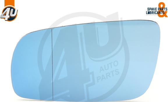 4U Autoparts 41518VV - Дзеркальне скло, зовнішнє дзеркало avtolavka.club