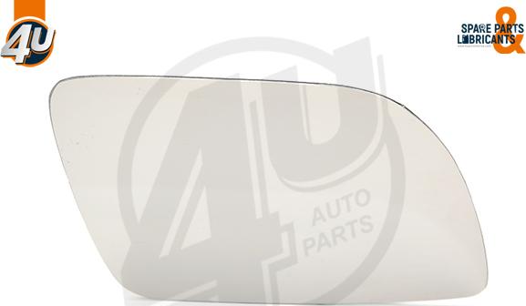4U Autoparts 41533VV - Дзеркальне скло, зовнішнє дзеркало avtolavka.club