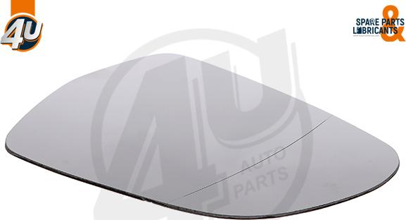 4U Autoparts 41601VV - Дзеркальне скло, зовнішнє дзеркало avtolavka.club