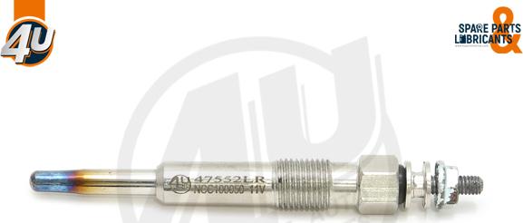 4U Autoparts 47552LR - Свічка розжарювання avtolavka.club