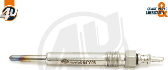 4U Autoparts 47503MR - Свічка розжарювання avtolavka.club