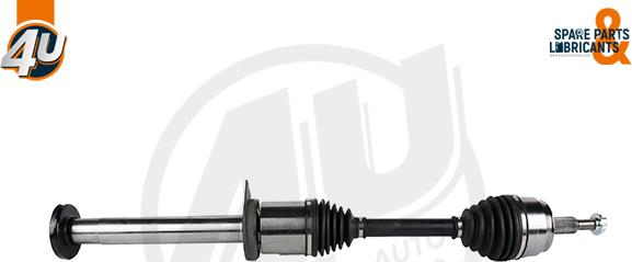 4U Autoparts 51147VV - Приводний вал avtolavka.club