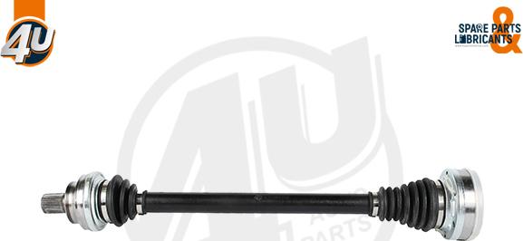 4U Autoparts 51155VV - Приводний вал avtolavka.club