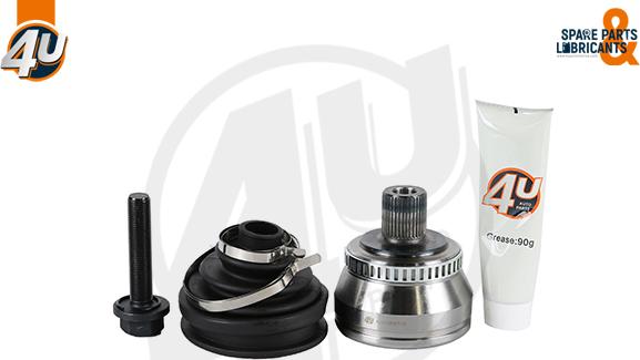 4U Autoparts 51189VV - Шарнірний комплект, ШРУС, приводний вал avtolavka.club