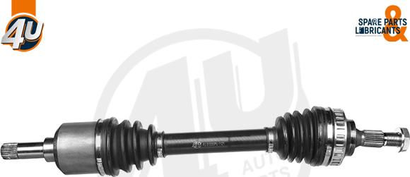 4U Autoparts 51330PU - Приводний вал avtolavka.club