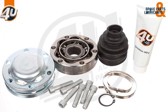 4U Autoparts 51228VV - Шарнірний комплект, ШРУС, приводний вал avtolavka.club