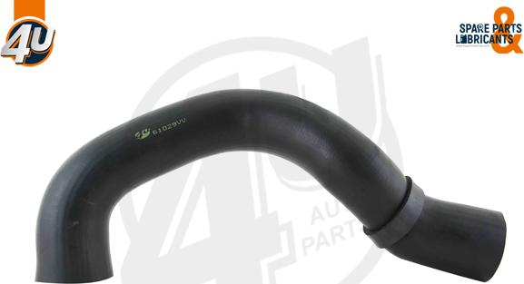 4U Autoparts 61029VV - Трубка нагнітається повітря avtolavka.club