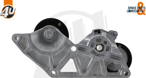 4U Autoparts 14450DF - Натягувач ременя, клинові зуб. avtolavka.club