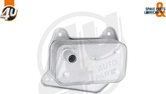 4U Autoparts 14143MR - Масляний радіатор, рухове масло avtolavka.club