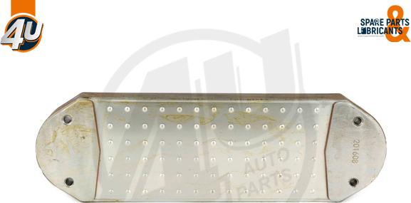 4U Autoparts 14162VO - Масляний радіатор, рухове масло avtolavka.club