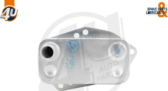 4U Autoparts 14355LR - Масляний радіатор, рухове масло avtolavka.club