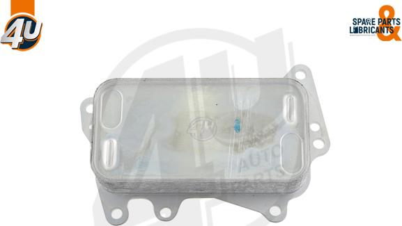 4U Autoparts 14369BW - Масляний радіатор, рухове масло avtolavka.club