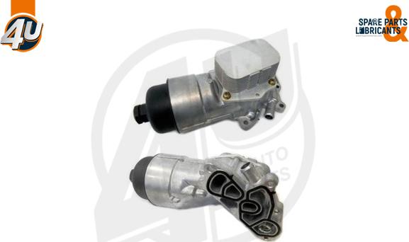 4U Autoparts 14388VL - Масляний радіатор, рухове масло avtolavka.club