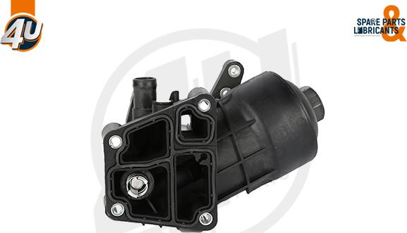 4U Autoparts 14295VV - Корпус, масляний фільтр avtolavka.club