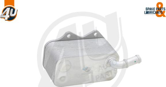 4U Autoparts 14245VV - Масляний радіатор, рухове масло avtolavka.club