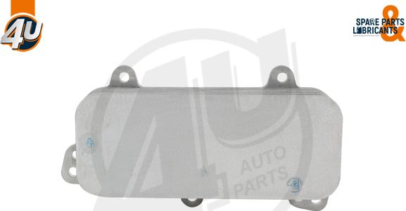 4U Autoparts 14248VV - Масляний радіатор, рухове масло avtolavka.club