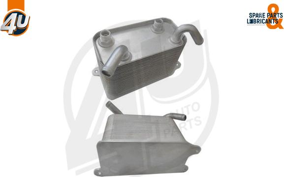 4U Autoparts 14254VV - Масляний радіатор, рухове масло avtolavka.club