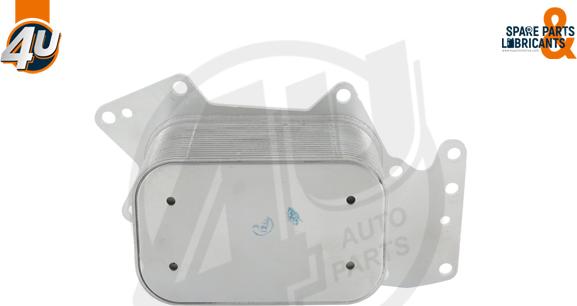 4U Autoparts 14258VV - Масляний радіатор, рухове масло avtolavka.club