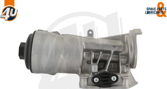 4U Autoparts 14268VV - Масляний радіатор, рухове масло avtolavka.club