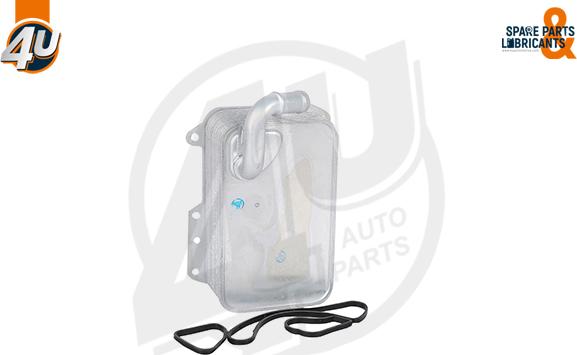 4U Autoparts 14218VV - Масляний радіатор, рухове масло avtolavka.club