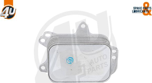 4U Autoparts 14289PU - Масляний радіатор, рухове масло avtolavka.club