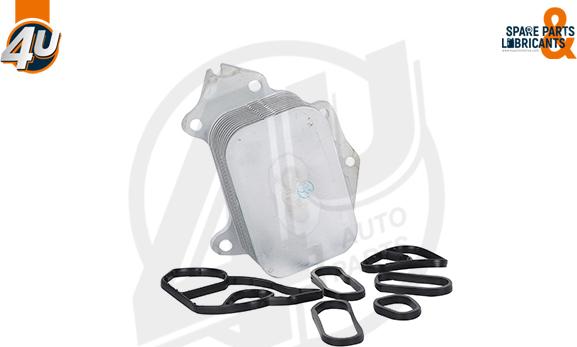 4U Autoparts 14275PU - Масляний радіатор, рухове масло avtolavka.club