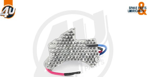 4U Autoparts 15994MR - Блок управління, опалення / вентиляція avtolavka.club