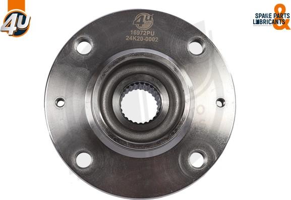 4U Autoparts 16972PU - Маточина колеса avtolavka.club