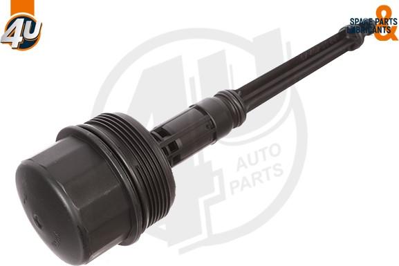 4U Autoparts 16475MR - Кришка, корпус масляного фільтра avtolavka.club