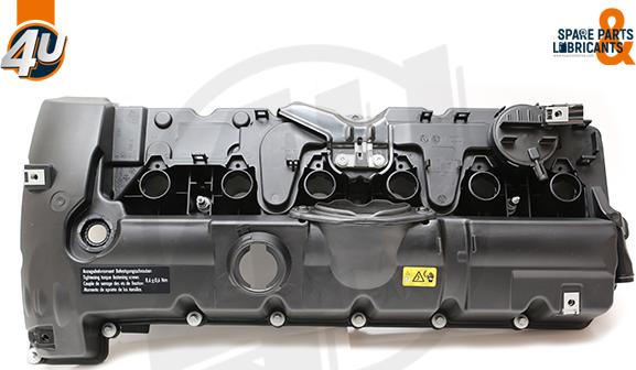 4U Autoparts 16178BW - Кришка головки циліндра avtolavka.club