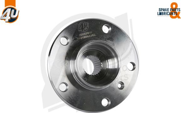 4U Autoparts 16857BW - Маточина колеса avtolavka.club