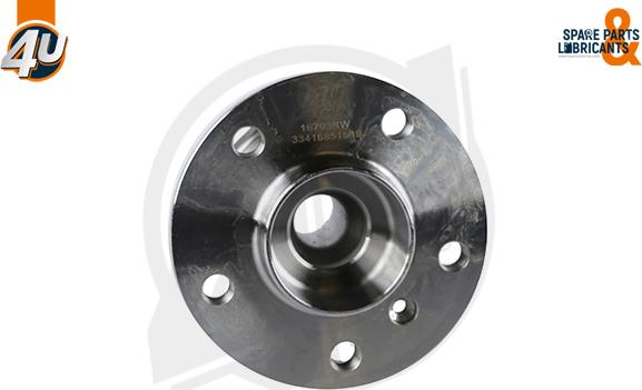 4U Autoparts 16793BW - Комплект підшипника маточини колеса avtolavka.club