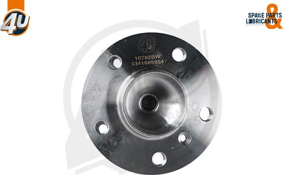 4U Autoparts 16792BW - Маточина колеса avtolavka.club