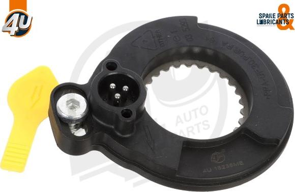 4U Autoparts 18236ME - Сигналізатор, знос гальмівних колодок avtolavka.club