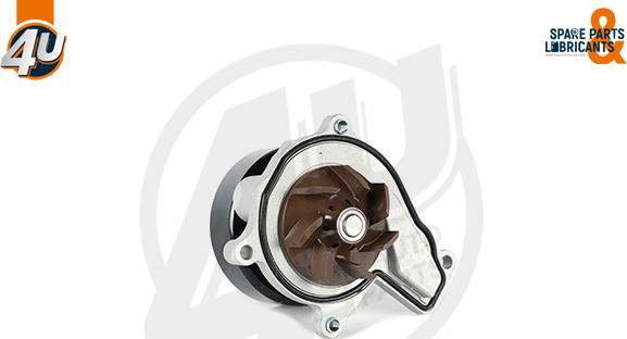 4U Autoparts 13598BW - Водяний насос avtolavka.club