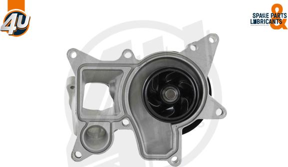 4U Autoparts 13636BW - Водяний насос avtolavka.club