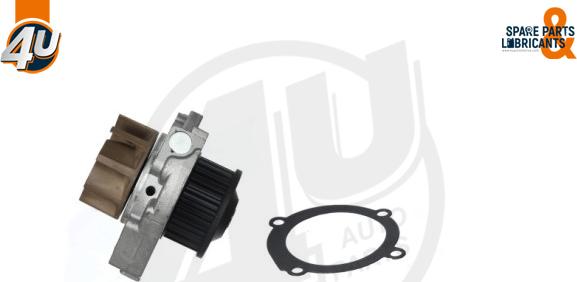 4U Autoparts 13043FT - Водяний насос avtolavka.club