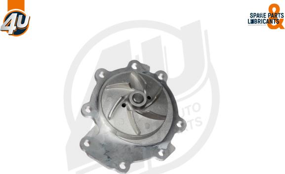 4U Autoparts 13008FR - Водяний насос avtolavka.club