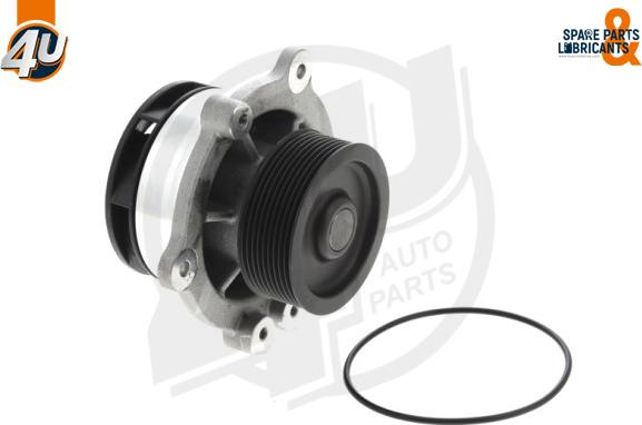 4U Autoparts 13880DF - Водяний насос avtolavka.club