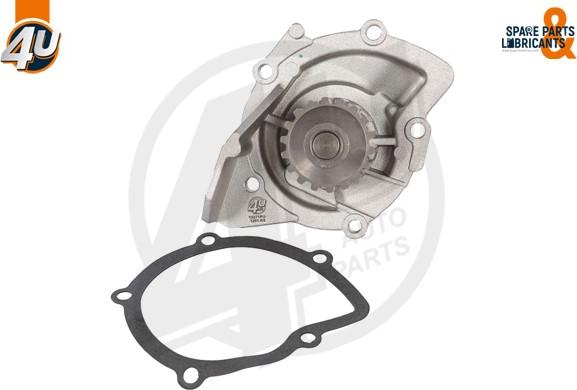 4U Autoparts 13271PU - Водяний насос avtolavka.club